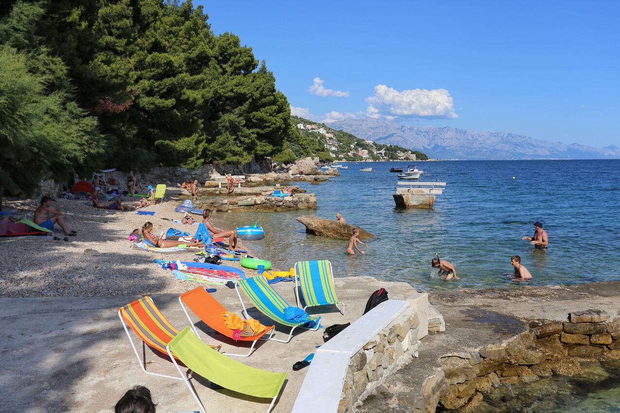 La spiaggia più vicina - Appartamenti accanto al mare Stanici, Almissa - Omiš