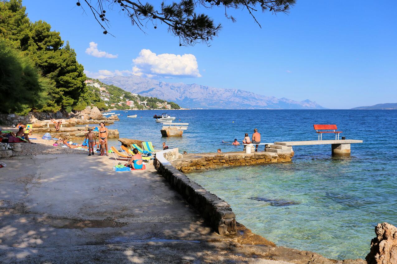 La spiaggia più vicina - Appartamenti accanto al mare Stanici, Almissa - Omiš