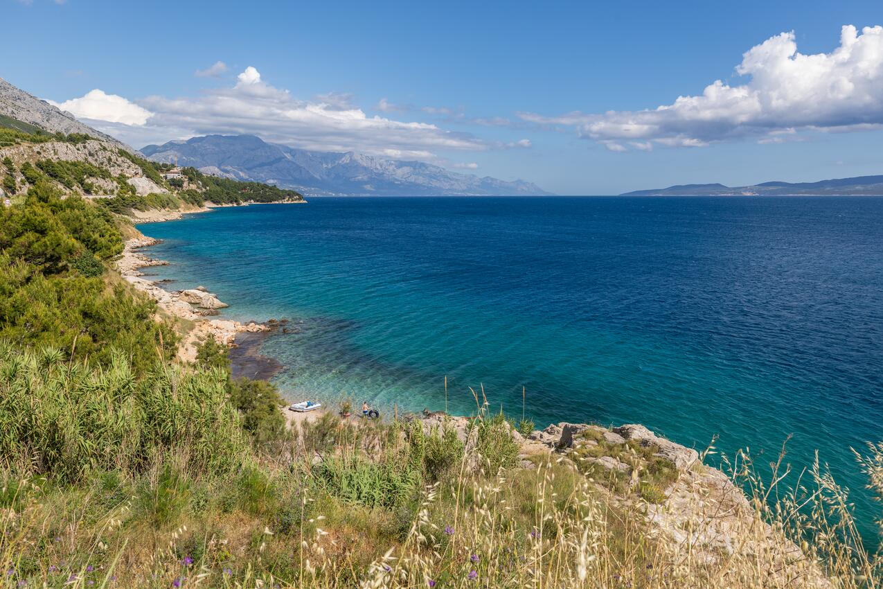 Nächster Strand - Ferienwohnungen am Meer Lokva Rogoznica, Omis