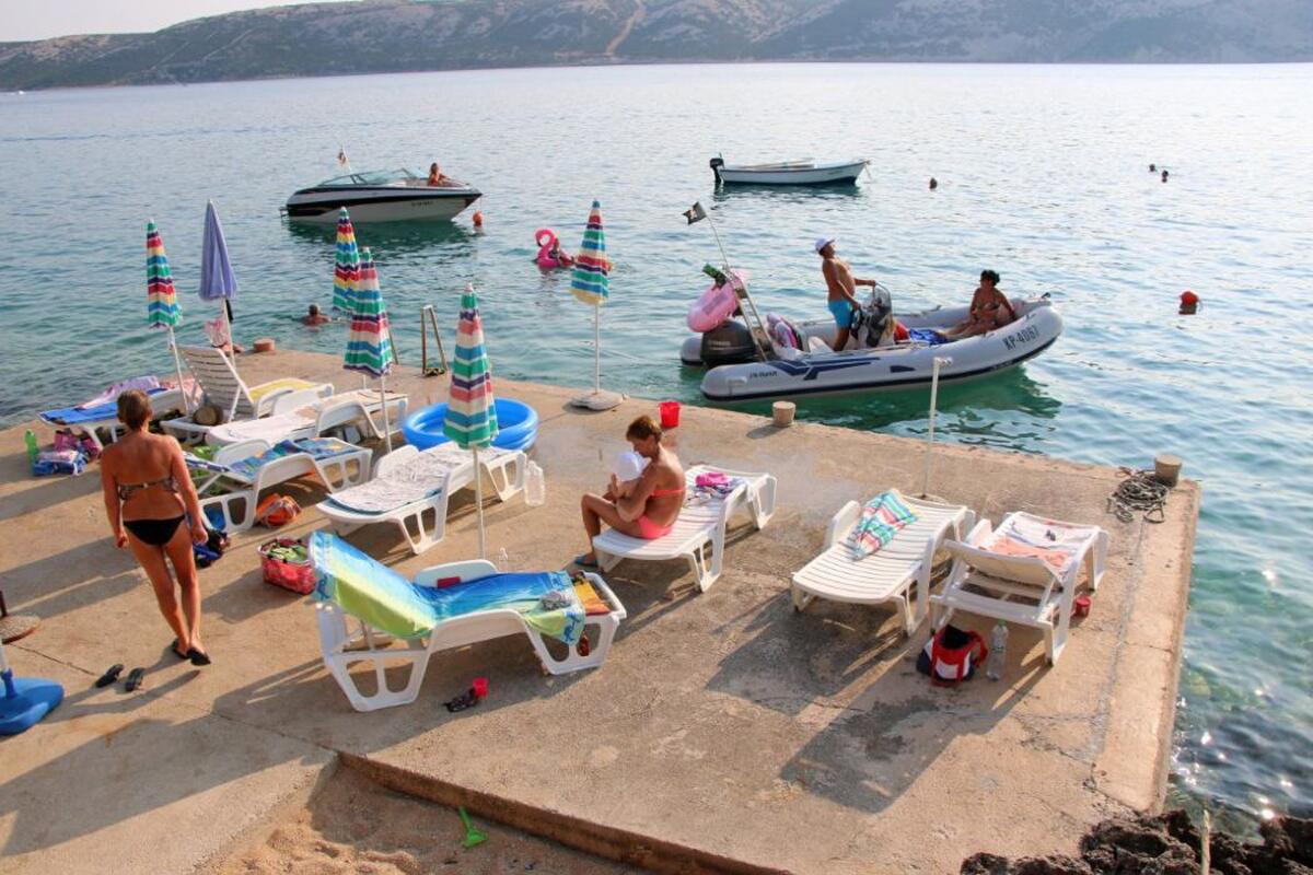 La spiaggia più vicina - Appartamenti accanto al mare Novaglia Vecchia - Stara Novalja, Pago - Pag