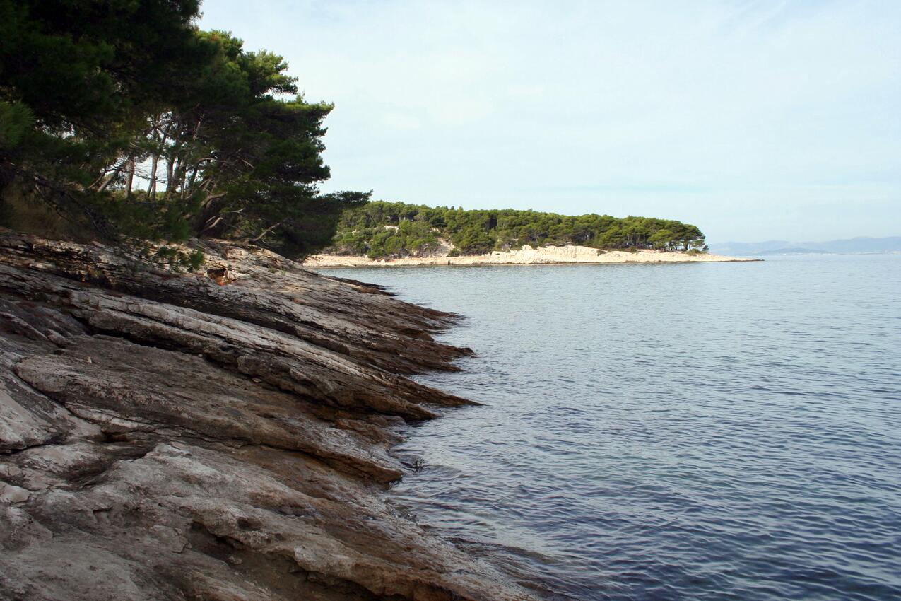 Najbližšia pláž - Apartmány pri mori Splitska, Brač