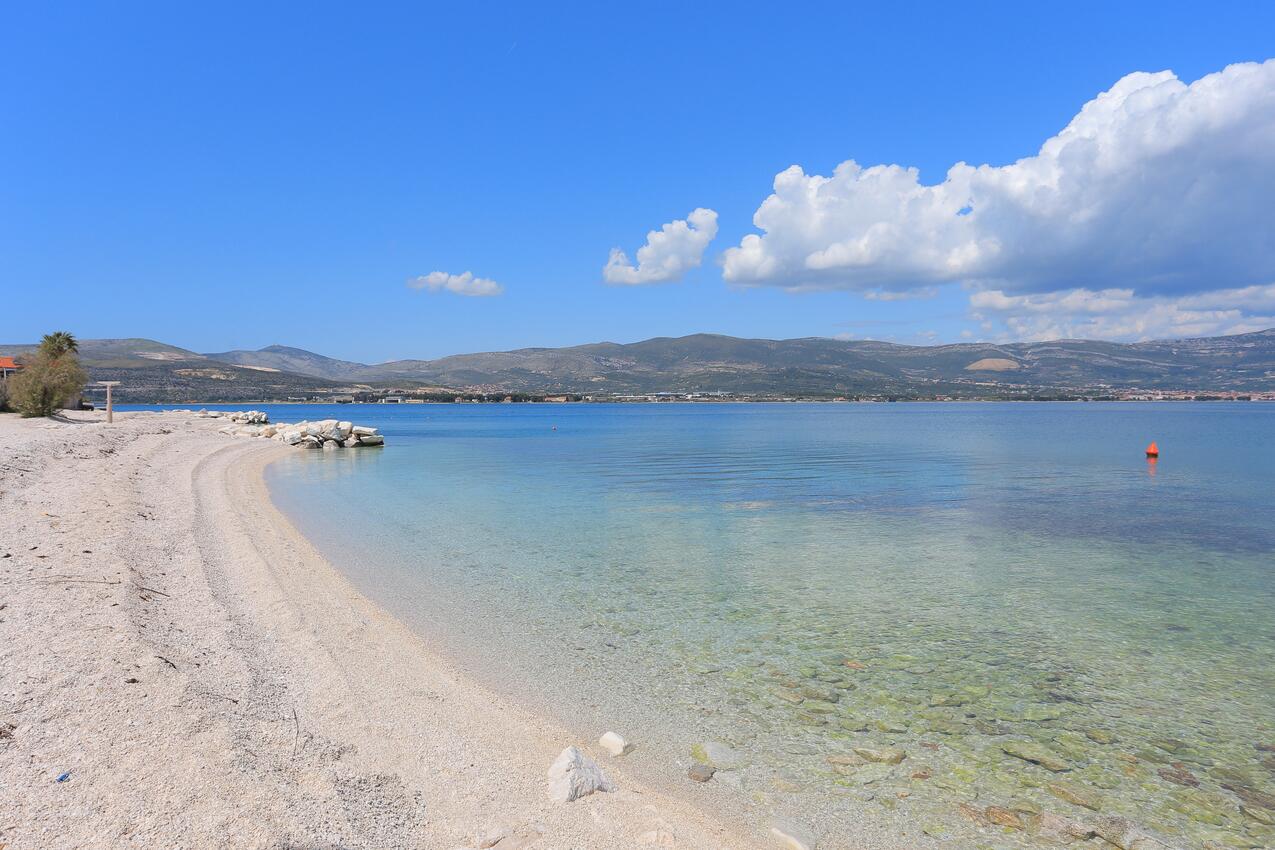 Nearest beach - Apartments by the sea Slatine, Čiovo