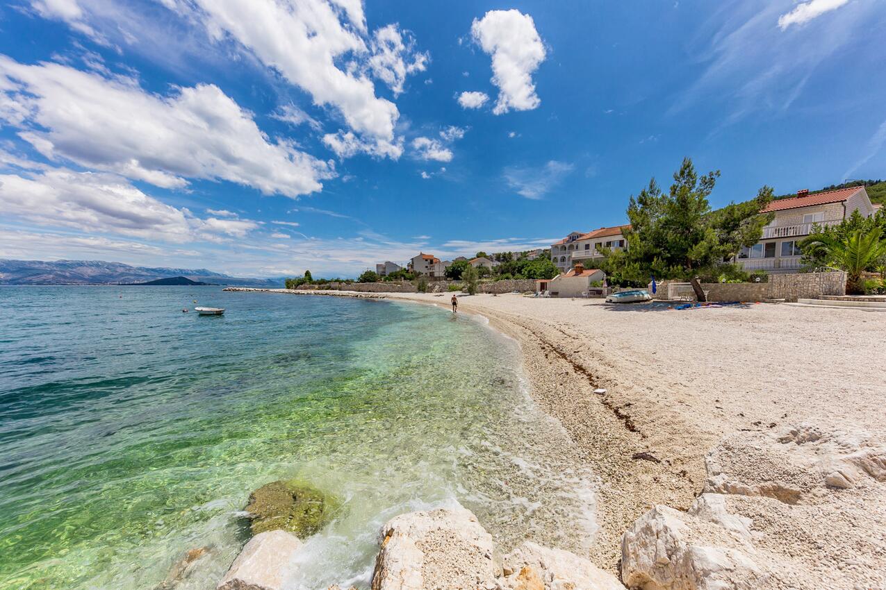 Nearest beach - Apartments by the sea Slatine, Čiovo