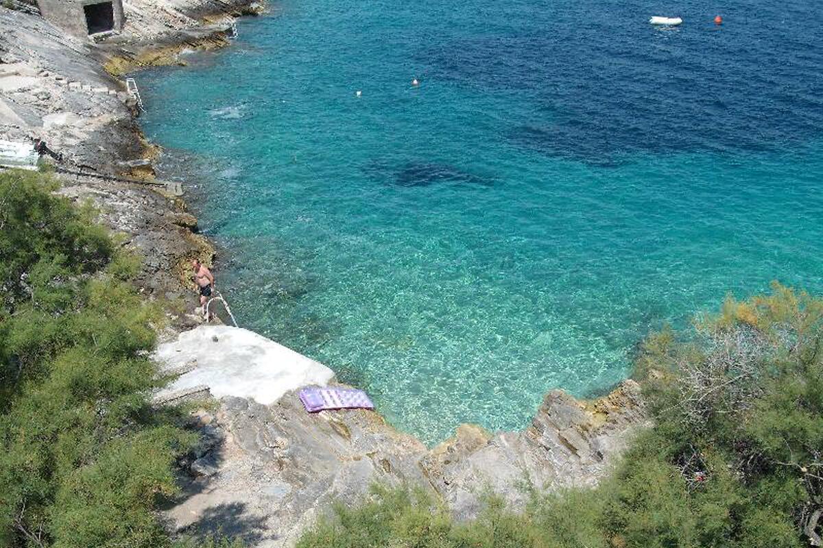 Nächster Strand - Haus am Meer mit Pool für Familien Prigradica, Korcula