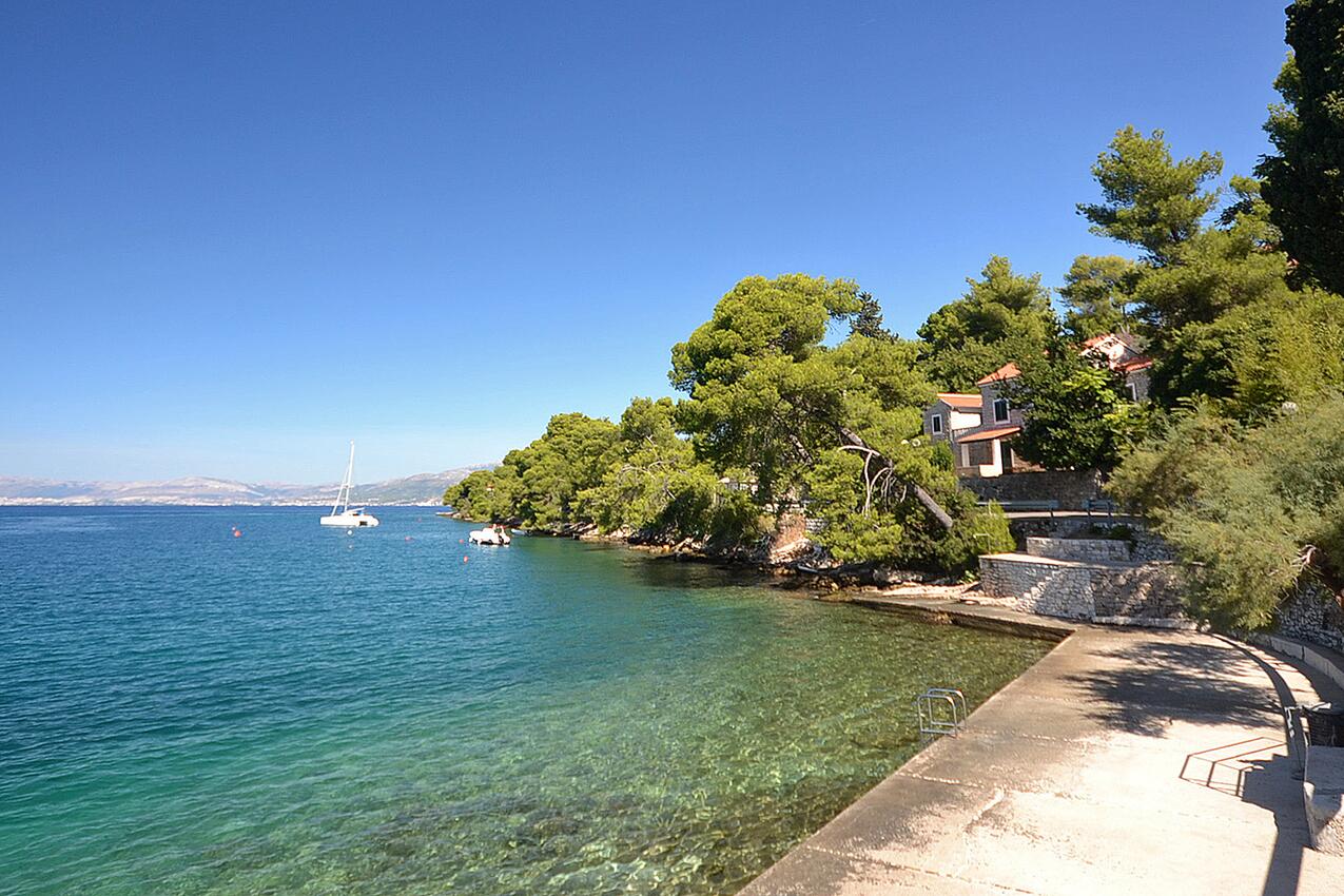 La spiaggia più vicina - Appartamenti con parcheggio Splitska, Brazza - Brač