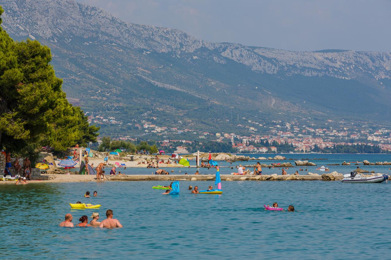 La spiaggia più vicina - Appartamenti con parcheggio Kastel Stafilic, Castelli - Kaštela