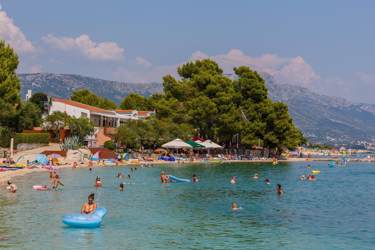 La spiaggia più vicina - Appartamenti con parcheggio Kastel Stafilic, Castelli - Kaštela