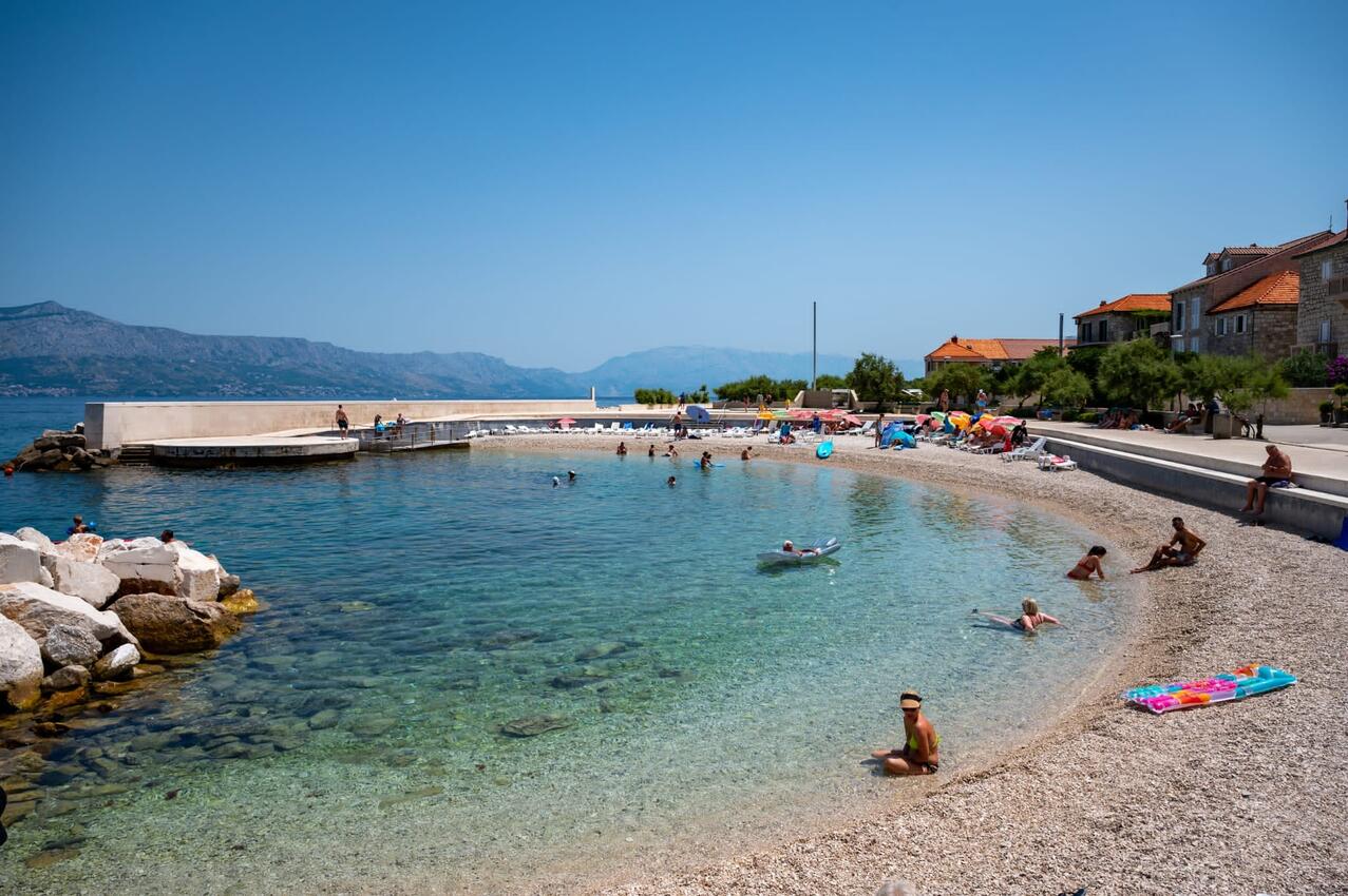 La spiaggia più vicina - Casa con piscina per famiglia Postire - Postira, Brazza - Brač