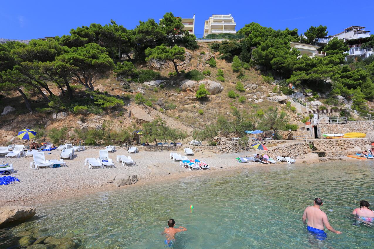 La spiaggia più vicina - Appartamenti con parcheggio Marussici - Marušići, Almissa - Omiš