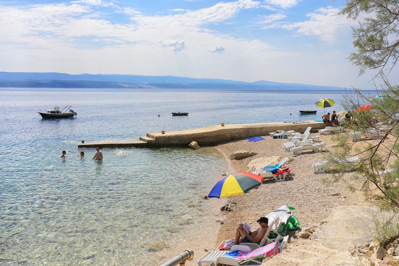 La spiaggia più vicina - Appartamenti con parcheggio Marussici - Marušići, Almissa - Omiš