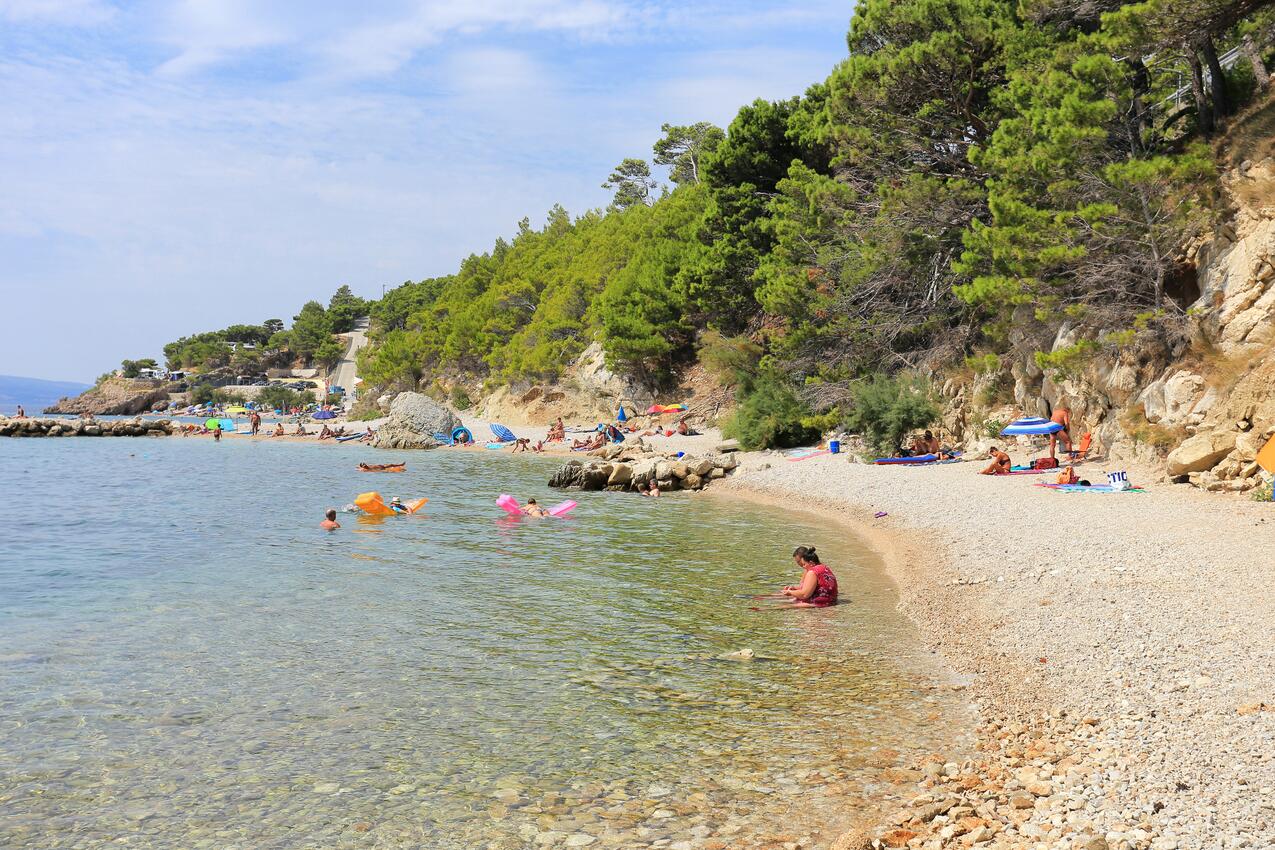 Nejbližší pláž - Apartmány u moře Lokva Rogoznica, Omiš