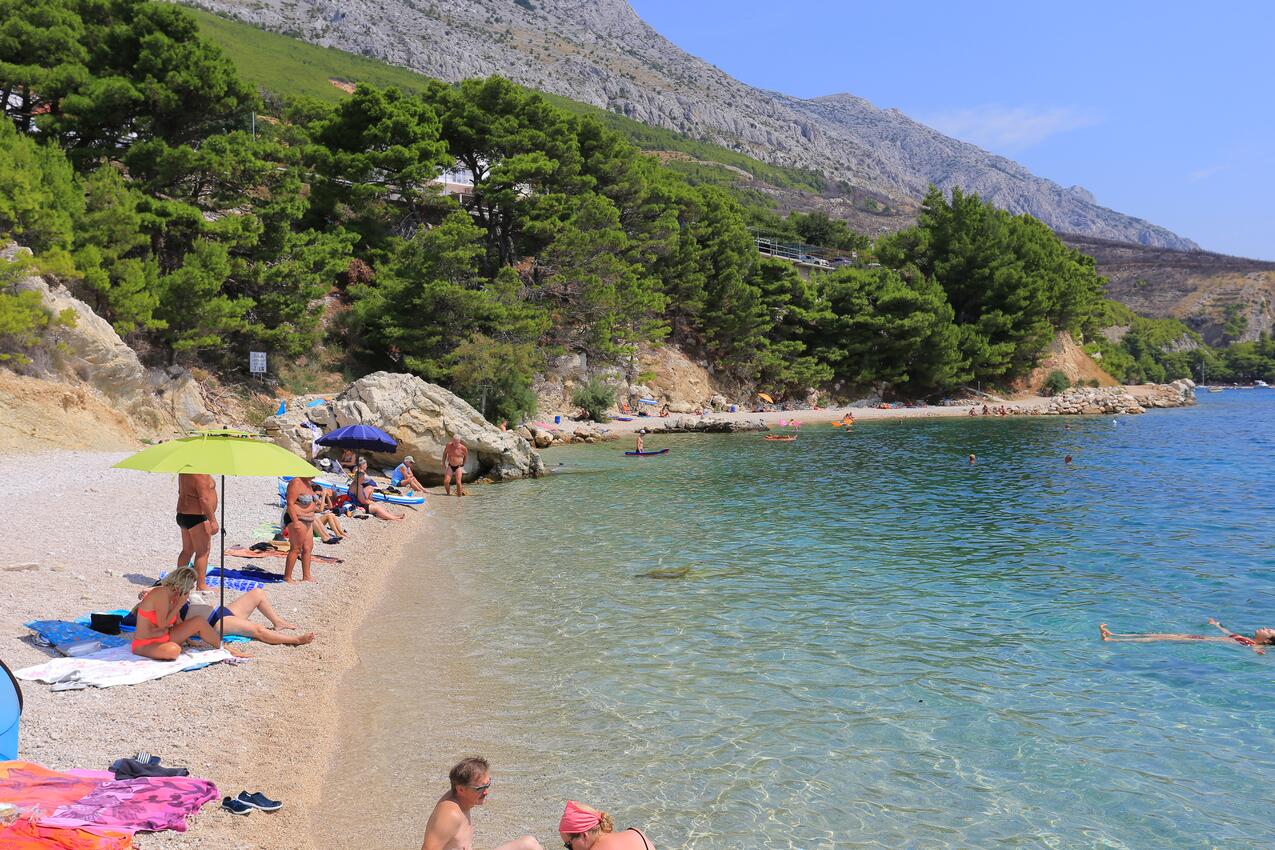 Nejbližší pláž - Apartmány u moře Lokva Rogoznica, Omiš