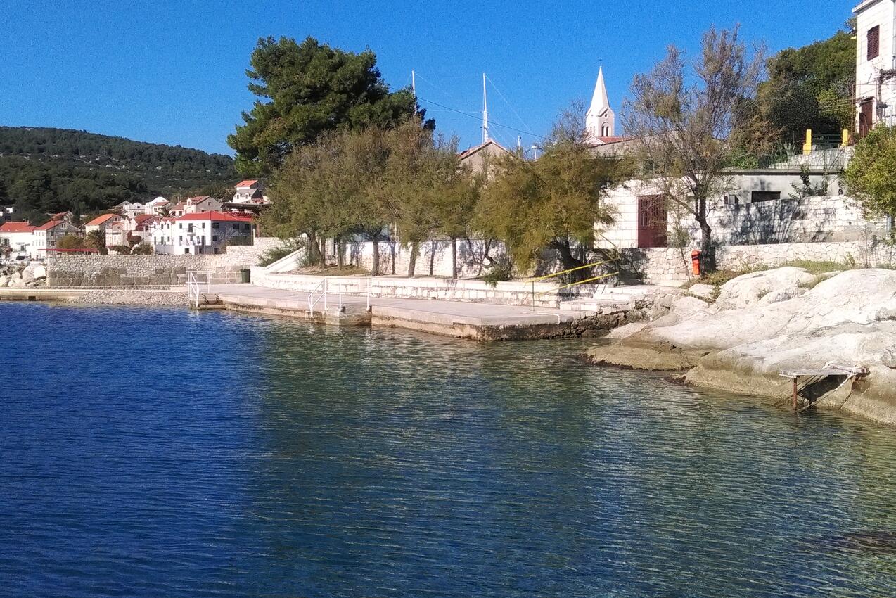Legközelebbi strand - Családi apartmanok a tenger mellett Sumartin, Brac