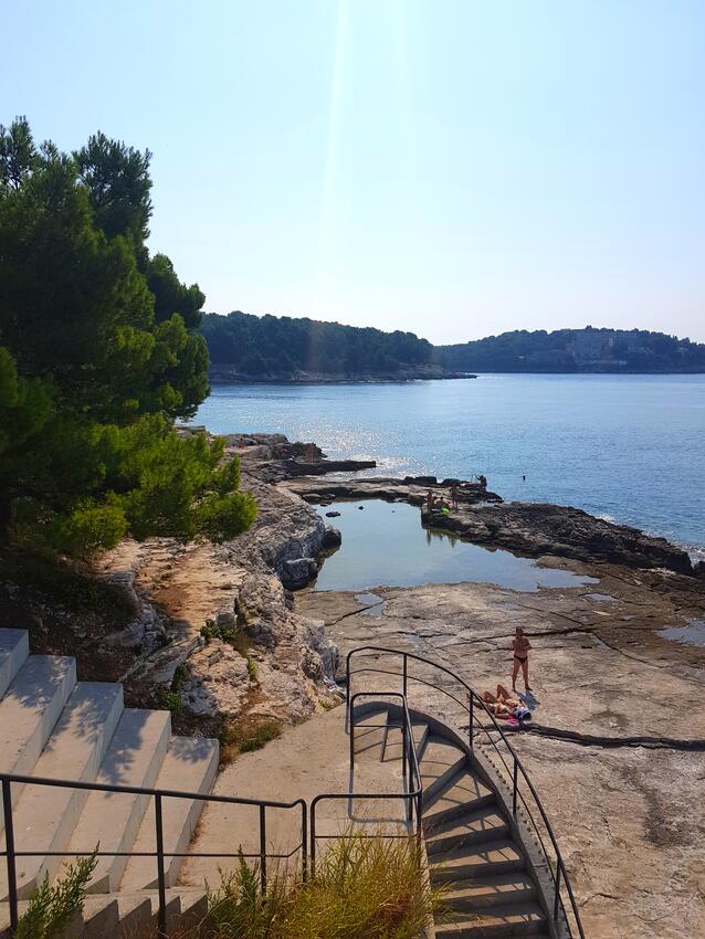 La spiaggia più vicina - Casa vacanze con piscina Loborika, Pola - Pula