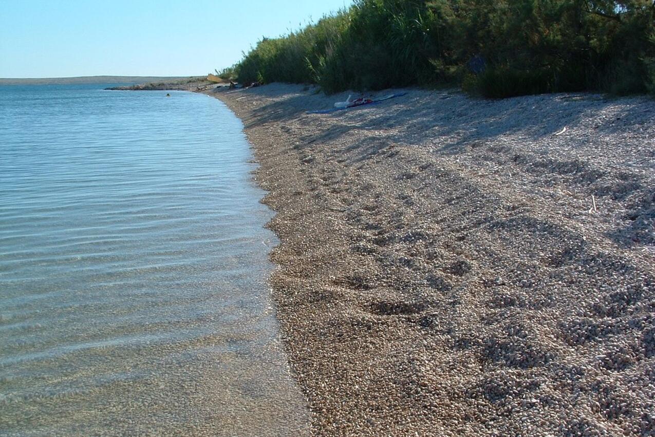 Najbliža plaža - Apartmani s parkingom Uvala Smokvica, Pag