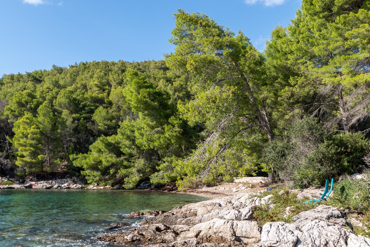 Nächster Strand - Ferienwohnungen am Meer Bucht Poplat, Korcula