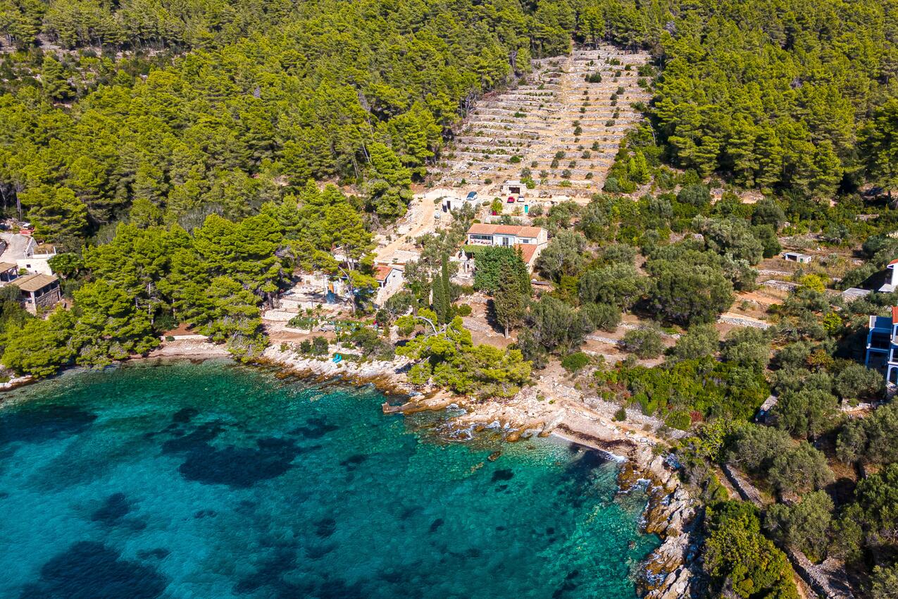 Nächster Strand - Ferienwohnungen am Meer Bucht Poplat, Korcula