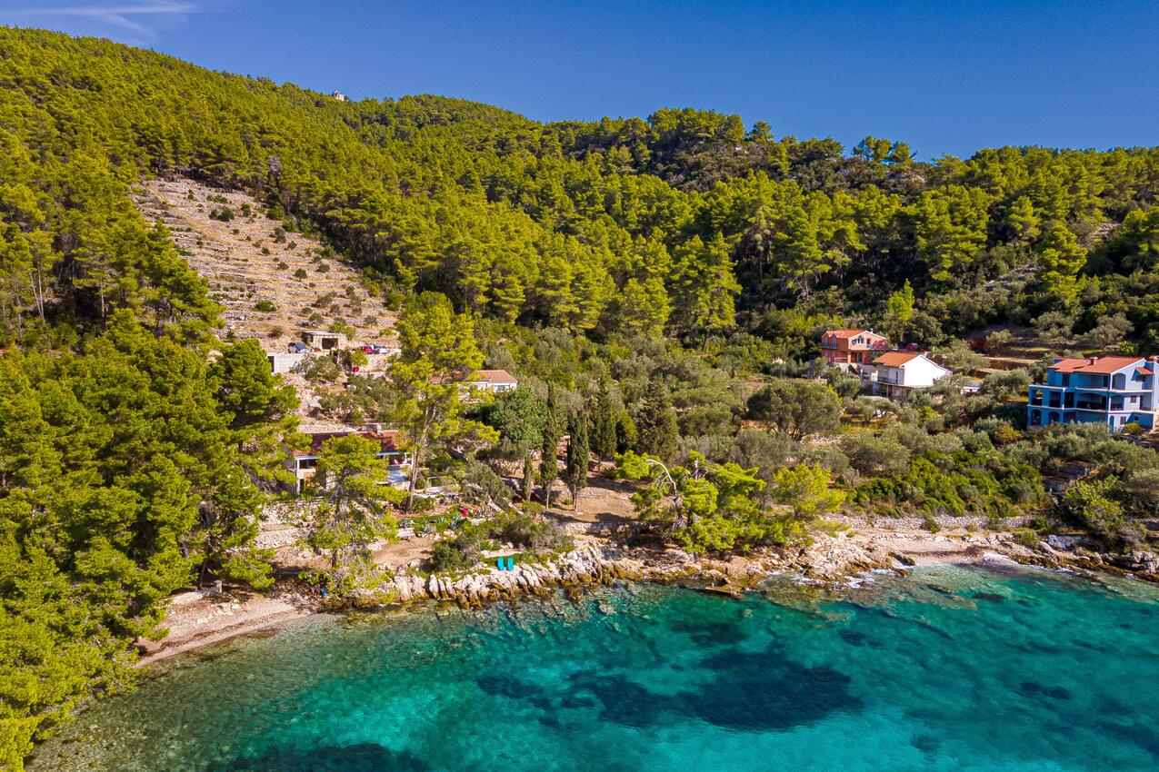 Nächster Strand - Ferienwohnungen am Meer Bucht Poplat, Korcula