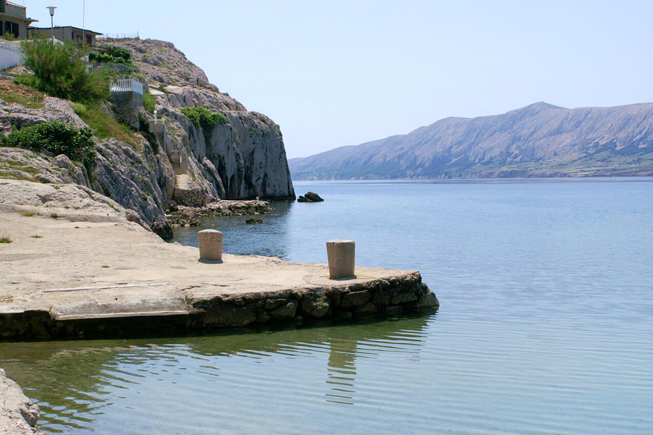Najbliža plaža - Apartmani uz more Zubovići, Pag