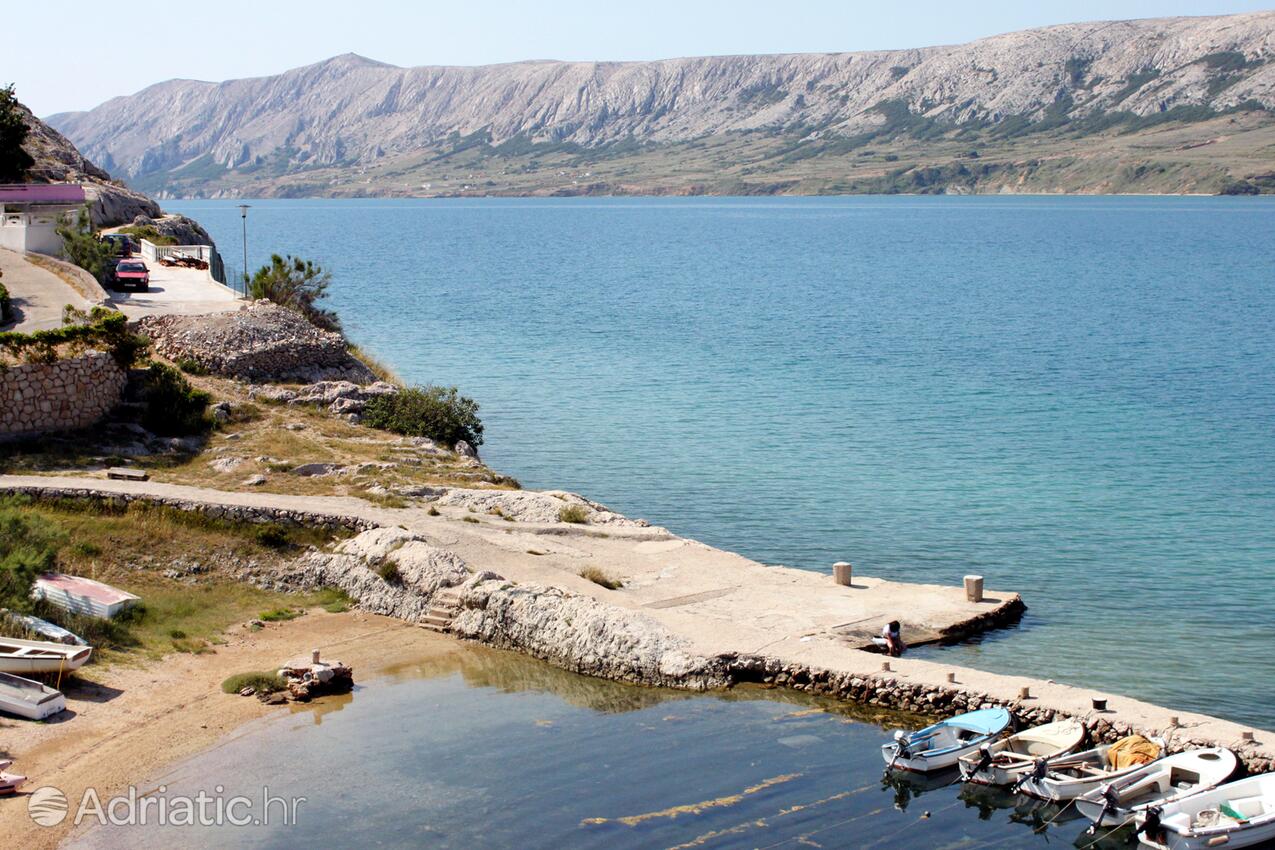 Nærmeste strand - Leiligheter ved sjøen Zubovici, Pag