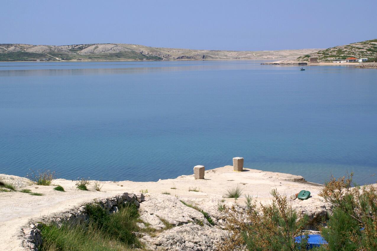 Najbliža plaža - Apartmani uz more Zubovići, Pag