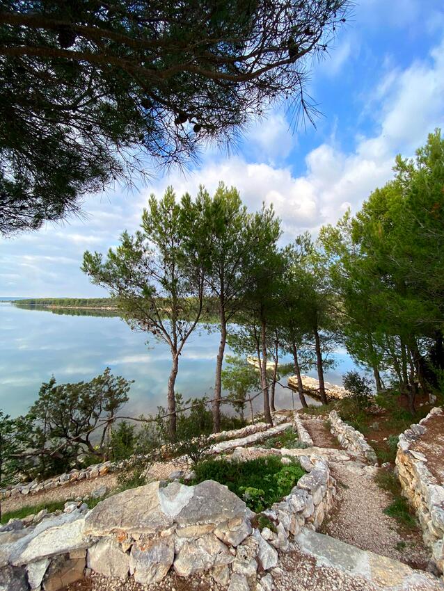 Nearest beach - Family friendly house with a swimming pool Bilice, Krka