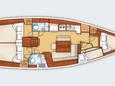 Yacht charter Beneteau Oceanis 43 | C-SY-1228 - Plans