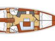 Yacht charter Beneteau Oceanis 45 | C-SY-1205 - Plans