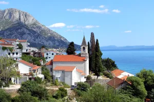 Pohled na místo, Brist Brist Apartmány Chorvatsko