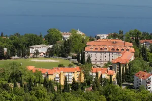 Pogled iz zraka, Lovran Lovran Apartmaji Hrvaška
