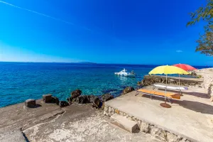 Razgled s plaže, Lun Lun Apartmaji Hrvaška