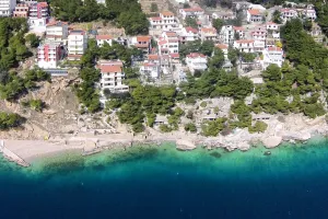 Pohled ze vzduchu, Marušići Marušići Apartmány Chorvatsko