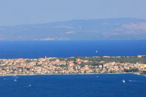 Panoramautsikt, Okrug Gornji Okrug Gornji Lägenheter Kroatien