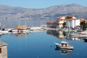 Utsikt över vattnet, Postira Postira Lägenheter Kroatien