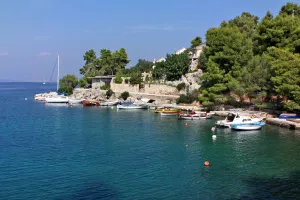 Pohled na místo, Rogač Rogač Apartmány Chorvatsko
