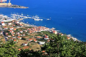 Pohled na Seget Donji Seget Donji Apartmány Chorvatsko