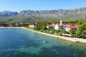 Pogled na promenado, Seline Seline Apartmaji Hrvaška