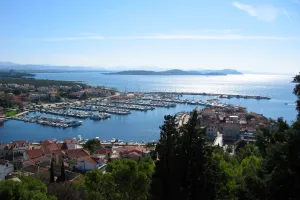 Panoramautsikt, Tribunj Tribunj Lägenheter Kroatien