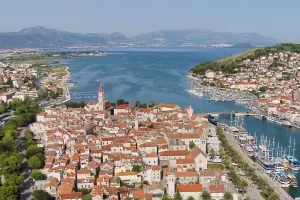 Pohled na Trogir Riviera Trogir Apartmány Chorvatsko