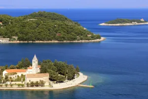 St. Jerome's monastery and church on Pirovo, Vis Vis Croatia Apartments