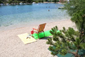 La plage à Žaborić Žaborić Appartements Croatie