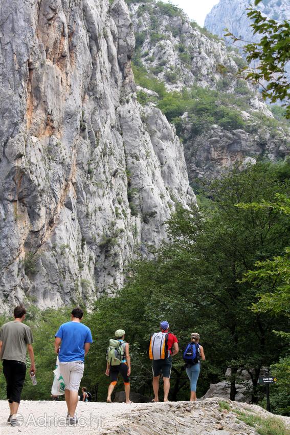 Paklenica Parque Nacional en Croacia