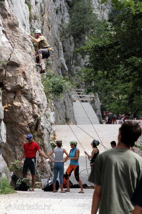 Paklenica Parque Nacional en Croacia