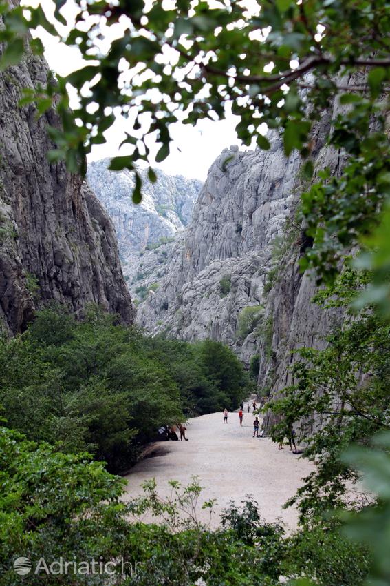 Paklenica Parque Nacional en Croacia