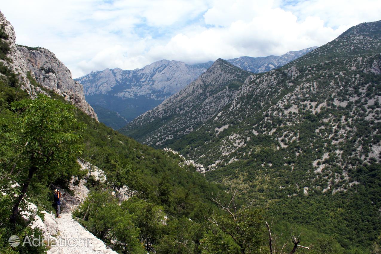 Paklenica Parque Nacional en Croacia