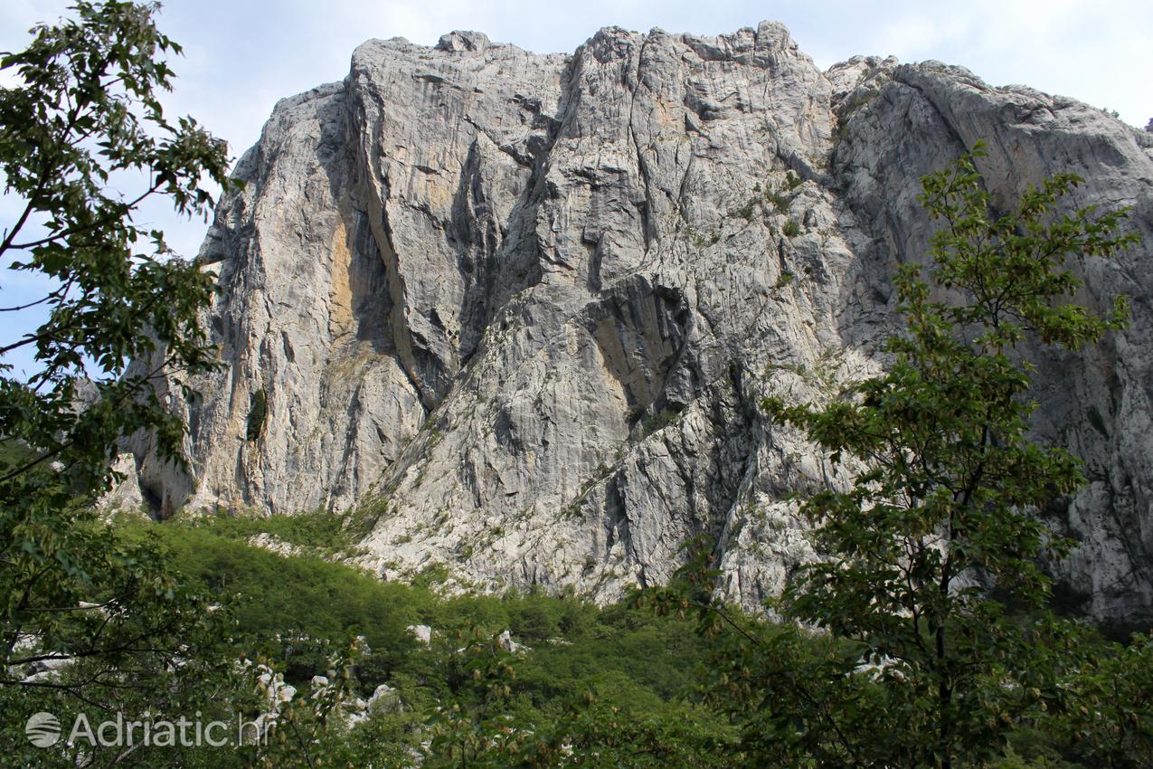 Paklenica Parque Nacional en Croacia