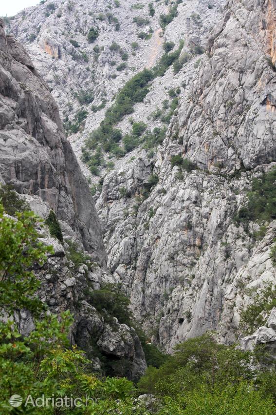 Paklenica Parque Nacional en Croacia