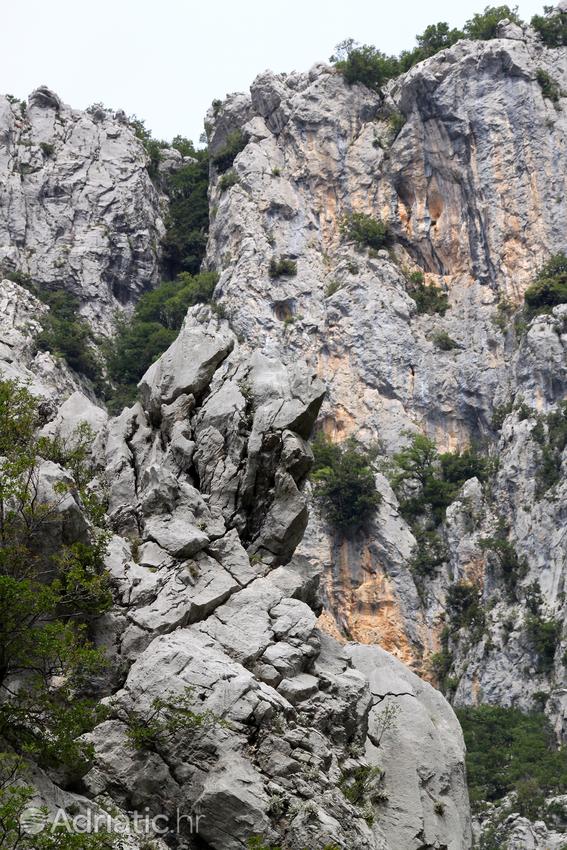 Paklenica Parque Nacional en Croacia