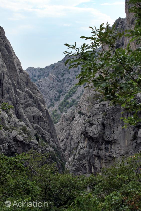 Paklenica Parque Nacional en Croacia