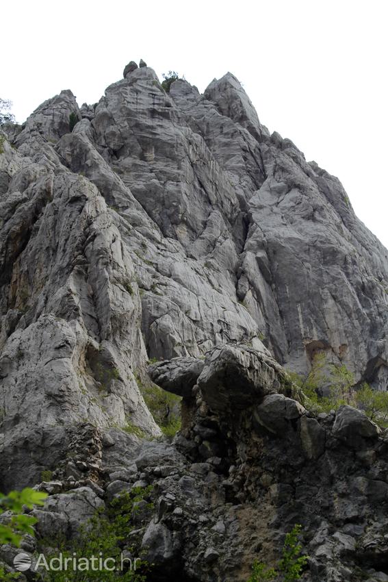 Paklenica Parque Nacional en Croacia